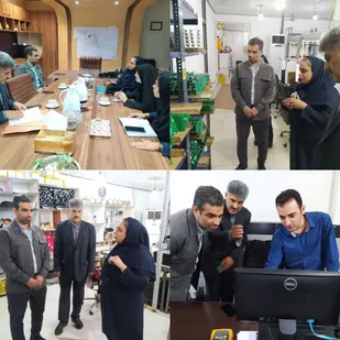 بازدید مسئول بسیج مهندسین صنعت استان مازندران از شرکت تعاونی فنی و مهندسی نگارخودرو