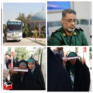 اردوهای راهیان نور دانشجویی با اعزام 48نفر&nbsp; دانشجوی خواهرآغاز شد