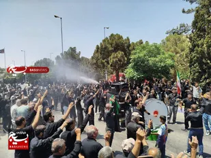 اجتماع بزرگ عزاداران حسینی در میدان تاسوعا شهر بهارستان