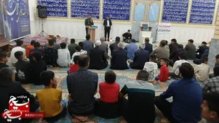 تجلیل از خیرین و فعالان ساخت مسجد  حضرت محمد رسول الله (ص) شهرک بهرامی  علیا +عکس