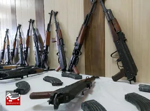 کشف ۸۹ قبضه سلاح جنگی غیرمجاز در خوزستان