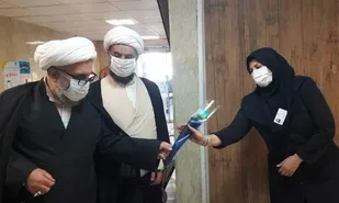 مدیرکل اوقاف البرز از کادر بهداشت &zwnj;و درمان استان تقدیر کرد+تصاویر