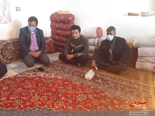 تبریک روز مادر به مادران شهدای عنبرآباد توسط فرمانده سپاه عنبرآباد