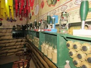 برپائی نمایشگاه شهدا و دفاع مقدس در نایین