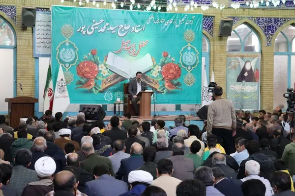 برگزاری محفل انس با قرآن "رایحه وصل" در شهرستان دامغان