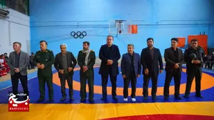 مسابقات قندی کشتی با چوخه در چناران برگزار شد