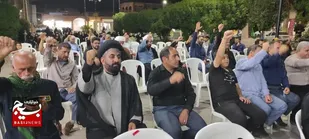 طنین فریاد مرگ بر اسرائیل در لالی/ اجتماع مردم ولایتمدار لالی در خون&zwnj;خواهی شهید مقاومت