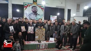 آیین گرامیداشت رهبر شهید و یادبود پاسدار مدافع امنیت در چناران&zwnj; برگزار شد