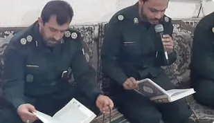سومین روز جزءخوانی قرآن کریم در سپاه ناحیه پیشوا