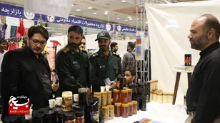 نمایشگاه و بازارچه اقتصاد مقاومتی قم به صورت رسمی آغاز به‌کار کرد