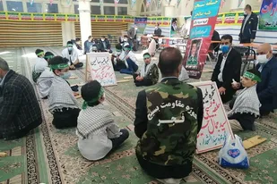 میقات صالحین بسیجیان به&zwnj;مناسبت دهه فجر