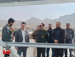 بازدید فرمانده سپاه میامی از طرح&zwnj;های بسیج سازندگی در این شهرستان+تصاویر