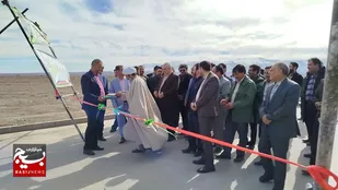 ۱۳ پروژه اُمیدبخش در نصرآباد، افتتاح و کلنگ&zwnj;زنی شد+فیلم و تصاویر