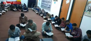 محفل انس با قرآن کریم در محل این حوزه برگزارگردید