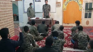 برپایی حلقه روشنگری در پایگاه بسیج شهید مقیمی