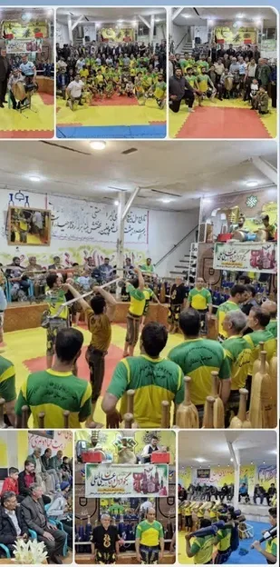بزرگداشت فرهنگ پهلوانی و ورزش زورخانه ای شهرستان دهاقان