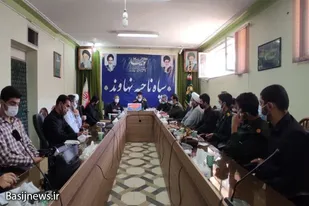نشست قرارگاه و شورای روشنگری فرهنگی هنری سپاه نهاوند