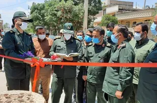 آیین افتتاح ۱۶۱ پروژه محرومیت زدایی سپاه فجر استان فارس