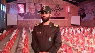توزیع 1000 بسته کمک معیشتی در شهرستان فاریاب