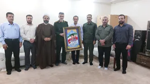 تجدید عهد پاسداران امیدیه با آرمان&zwnj;های شهدا