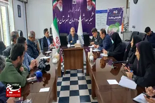 نشست خبری مدیر شبکه بهداشت و درمان شهرستان ملایر با خبرنگاران