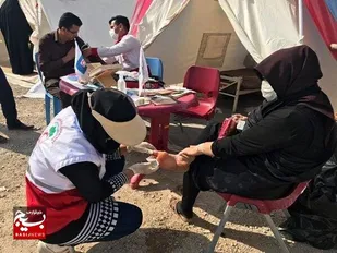خدمات رسانی هلال احمر به بیش از ۲ هزار زائر حسینی