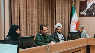 آیین تکریم و معارفه فرماندهان حوزه بسیج دانشجویی دانشگاه فرهنگیان استان زنجان برگزار شد