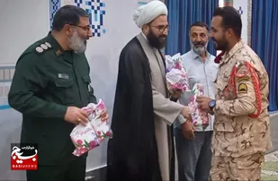 تجلیل سپاه سبزوار از سربازان در روز سرباز