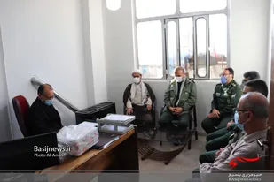 دیدار فرمانده سپاه شاهرود از فرماندهان سابق این ناحیه+ تصاویر