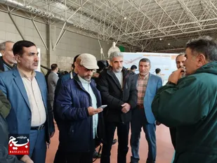 بازدید جمعی از فرماندهان بسیج ادارات استان سمنان از پارک ملی هوافضا سپاه در تهران+ عکس