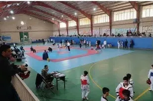 برگزاری مسابقات قهرمانی تکواندو   خردسالان و نونهالان در  بهارستان