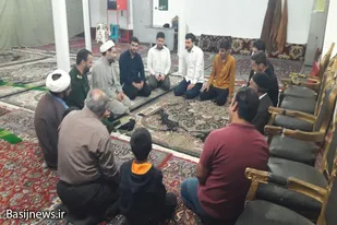 برگزاری حلقات صالحین پایگاه شهید قدوسی با حضور فرمانده حوزه امام حسن (ع) ملایر