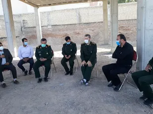 احداث ساختمان حوزه مقاومت بسیج ناحیه شهری مهرگان
