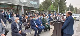گلزار شهدای هنر انقلاب اسلامی عطر افشانی و غبار روبی شد