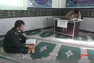 برگزاری مرحله مقدماتی مسابقات قرآن کریم در سپاه کبودراهنگ