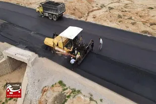 احداث پل بر روی رودخانه شهر رود زرد