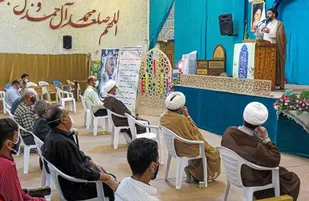 همایش هیئات مذهبی شهرستان برخوار در امامزاده نرمی برگزار شد/ استفاده از ماسک و ضدعفونی در هیئات ضروری است