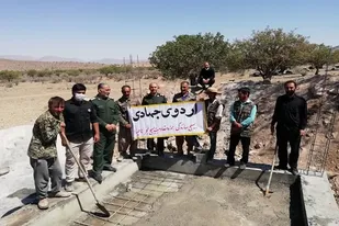 اردوی جهادی جهت رفع محرومیت زدایی درمناطق محروم عشایر طایفه جشنی