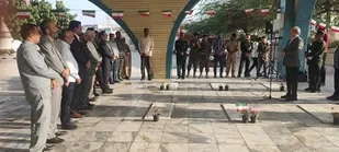 برگزاری آیین &laquo;مهمانی لاله&zwnj;ها&raquo; در گلزار شهدای شهرستان قشم