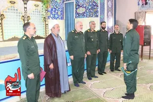 آیین تکریم و معارفه معاون هماهنگ کننده تیپ ۳۲ انصارالحسین(ع) استان همدان