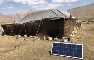 چراغ ۹۷ سیاه&zwnj;چادر عشایری در اندیکا روشن شد