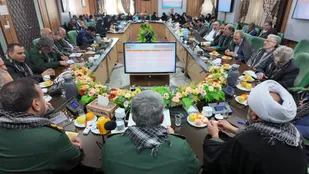 نشست خبری فرمانده سپاه الغدیر به&zwnj;مناسبت هفته بسیج