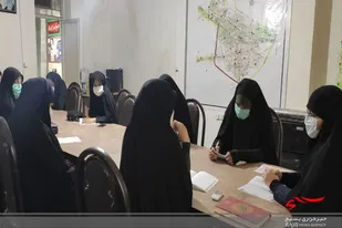 نشست صمیمی فرماندهان حوزه فاطمه الزهرا(س) ملایر