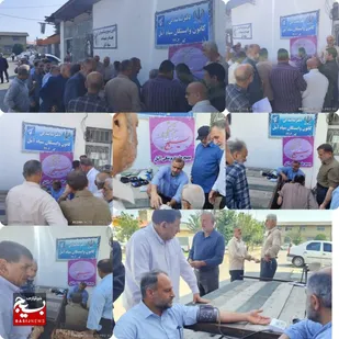ارائه خدمات رایگان به بازنشستگان و پیشکسوتان ناحيه آمل