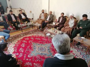 دیدار با خانواده بسیجیان پیشکسوت و جانبازان پیشرو در عرصه جهاد و شهادت شهرستان تفت