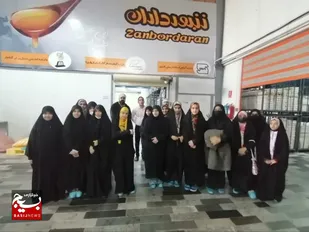 بازدید بسیجیان از چند واحد صنعتی در قم