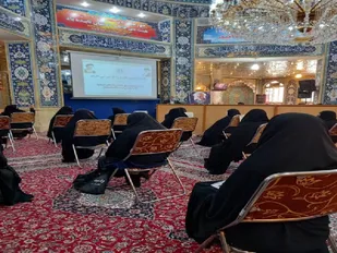 برگزاری جلسه آموزشی تیم های غربالگری پایگاه های تابعه حوزه ١۶ خواهران