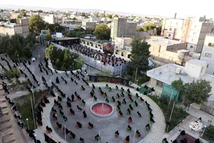مراسم عزاداری هیأت الشهدا شاهرود در قاب تصویر
