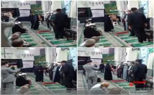 تجلیل از مدافعان سلامت و کادر درمان بخش عشایری زاغه لرستان در هفته دفاع مقدس