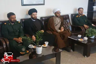 گام مشترک مسئولین سپاه ناحیه نهاوند و مسئولین فیروزان برای همگرایی در اجرای برنامه&zwnj;ها